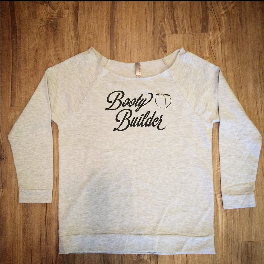 🍑NEW🍑 "BOOTY BUILDER" Sweater by GYMXTIME